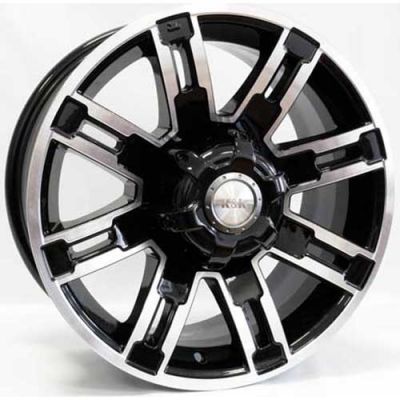 КиК Полюс 7,5x16/6x139.7 D106,1 ЕТ15 Алмаз Черный в г. Стерлитамак.