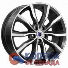 КиК Портер 7,5x18/5x110 D65,1 ЕТ35 Алмаз Черный