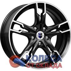 КиК Солар 7x17/5x105 D56,6 ЕТ40 Алмаз Черный