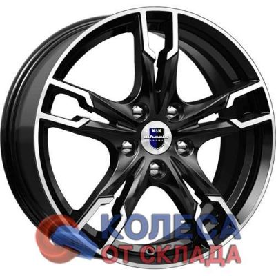 КиК Солар 7x17/5x114.3 D67,1 ЕТ45 Алмаз Черный в г. Стерлитамак.