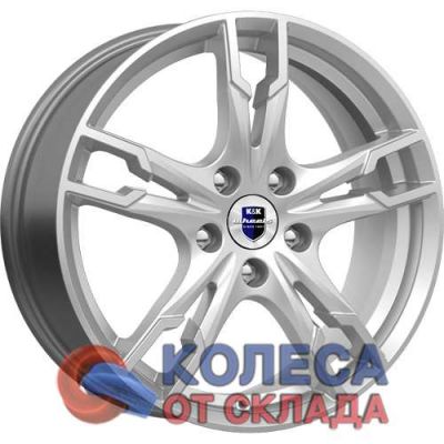КиК Солар 7x17/4x100 D67,1 ЕТ38 Сильвер в г. Стерлитамак.
