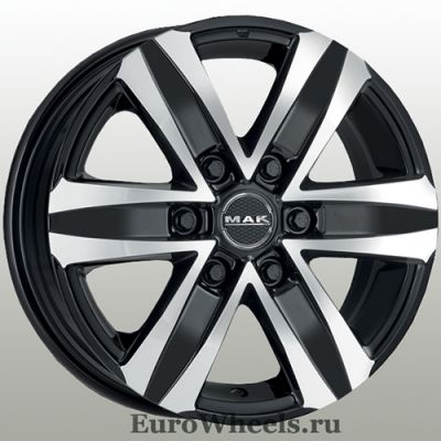 MAK Stone 6 8,5x20/6x139.7 D106,1 ЕТ20 Black Mirror в г. Стерлитамак.