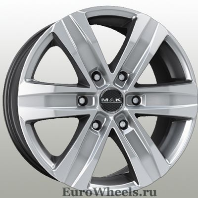MAK Stone 6 8x18/6x139.7 D106,1 ЕТ15 Silver в г. Стерлитамак.