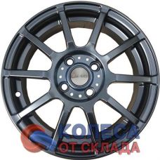 СКАД Акита 6x15/4x100 D60,1 ЕТ47 Черный Матовый