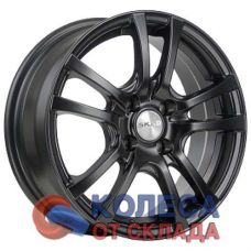 СКАД Дели 6x15/4x100 D60,1 ЕТ40 Черный Матовый