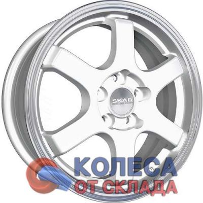 СКАД Киото 6x15/4x100 D67,1 ЕТ38 Белый в г. Стерлитамак.