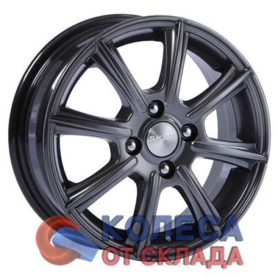 СКАД Монако 5,5x14/4x100 D56,6 ЕТ49 Черный Матовый в г. Стерлитамак.