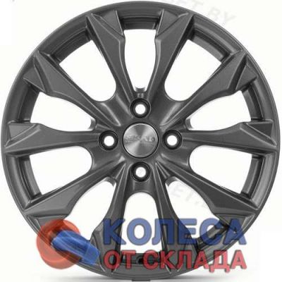СКАД Нагоя 6x16/5x110 D63,3 ЕТ45 Черный Матовый в г. Стерлитамак.