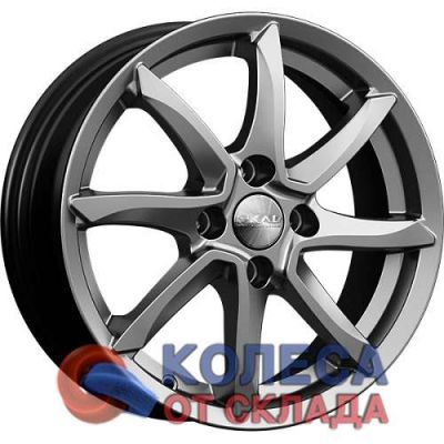 СКАД Осака 6x15/4x100 D60,1 ЕТ50 Графит в г. Стерлитамак.